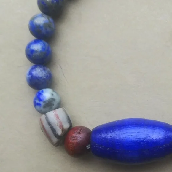 'With the Blues' Bracelet, Lg. - Picture 3 of 3